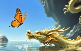 蝶戏蛟龙丨“戏”之真意